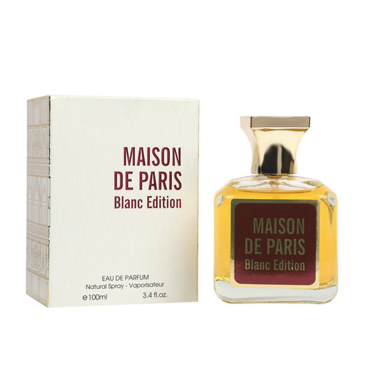 Maison de Paris Blanc Edition - eau de parfum - 100 ml - dames & heren - Fragrance Couture