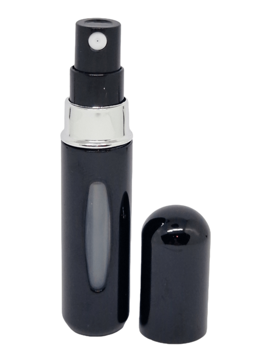 Refillable perfume bottle 5ml - pump atomizer - women's & men's