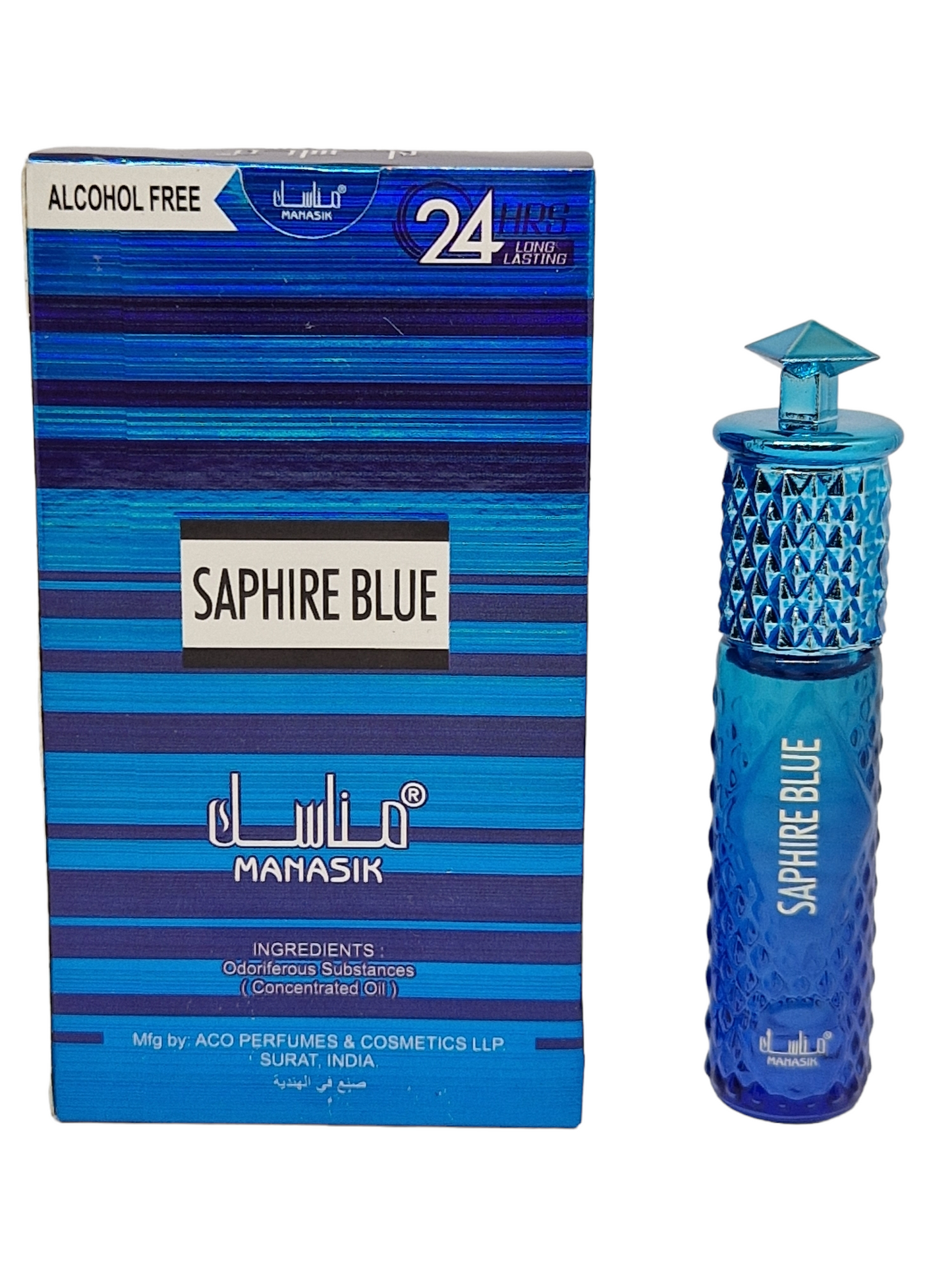 Saphire Blue - 6ml roll on - Manasik - Alcohol Free