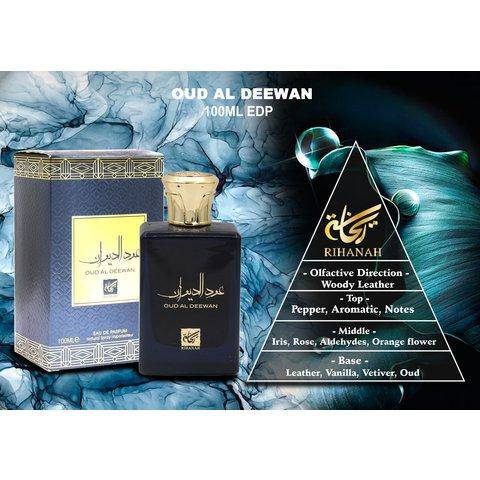 Oud Al Deewan - Eau de Parfum - 100 ml - Rihanah - De Parfumist.nl - Online Parfumerie