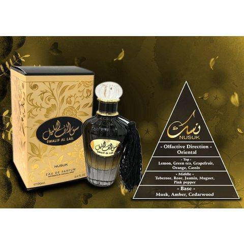 Swalif Al Lail - Eau de Parfum - 100 ml - Nusuk - De Parfumist.nl - Online Parfumerie