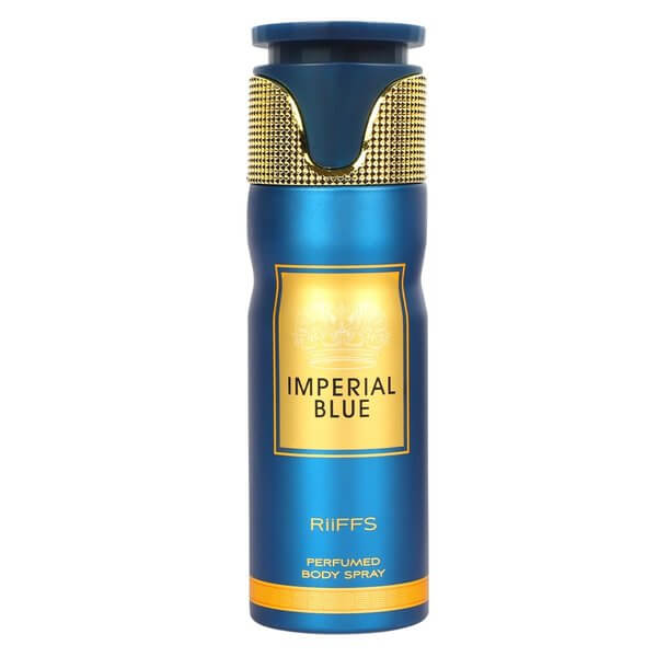 Imperial Blue Perfumed body Spray by Riiffs