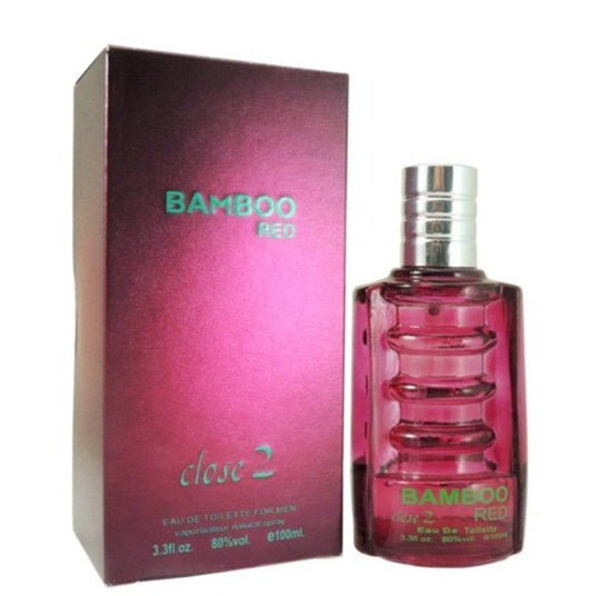 Bamboo red - eau de toilette - Close2 - 100 ml - heren - De Parfumist.nl - Online Parfumerie