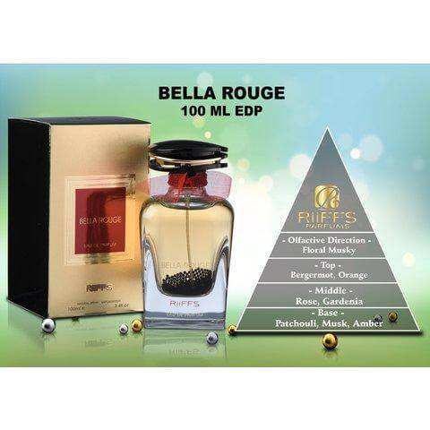 Bella Rouge - eau de parfum - 100 ml - dames - Riiffs - De Parfumist.nl - Online Parfumerie