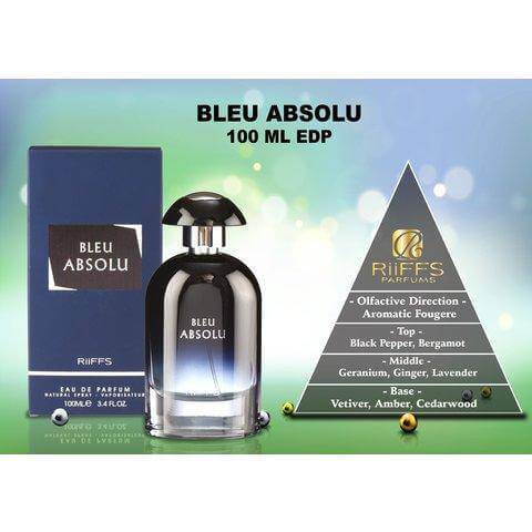 Bleu Absolu - Eau de parfum - 100 ml - heren - Riiffs - De Parfumist.nl - Online Parfumerie