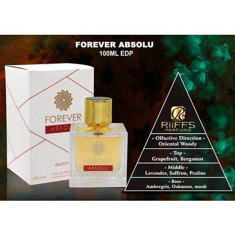 Forever Absolu - eau de parfum - 100 ml - dames - Riiffs - De Parfumist.nl - Online Parfumerie