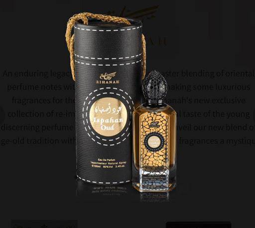 Ispahan Oud - Eau de parfum - 100 ml - Rihanah - De Parfumist.nl - Online Parfumerie