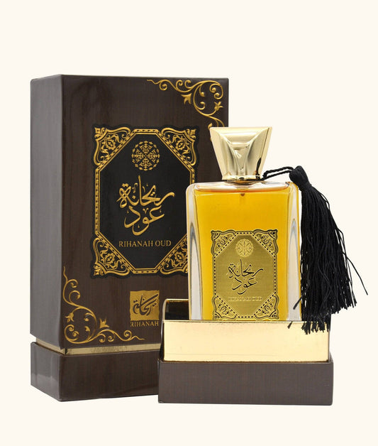 Rihanah Oud - eau de parfum - 10P - 100 ml - heren - Rihanah - De Parfumist.nl - Online Parfumerie