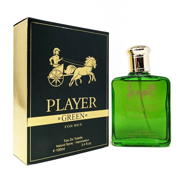 Player Green - eau de toilette - 100 ml - heren - Fragrance Couture